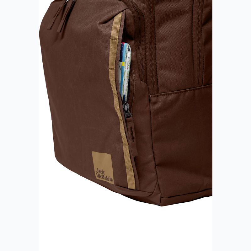 Jack Wolfskin Hasensprung 23 l sötét mahagóni nappali hátizsák 5