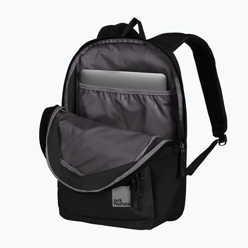 városi hátitáska Jack Wolfskin Hasensprung 23 l black 3