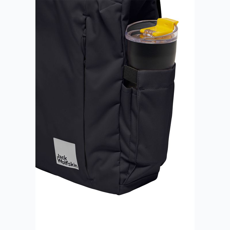 Jack Wolfskin Ebental 15 l városi hátizsák fekete 5
