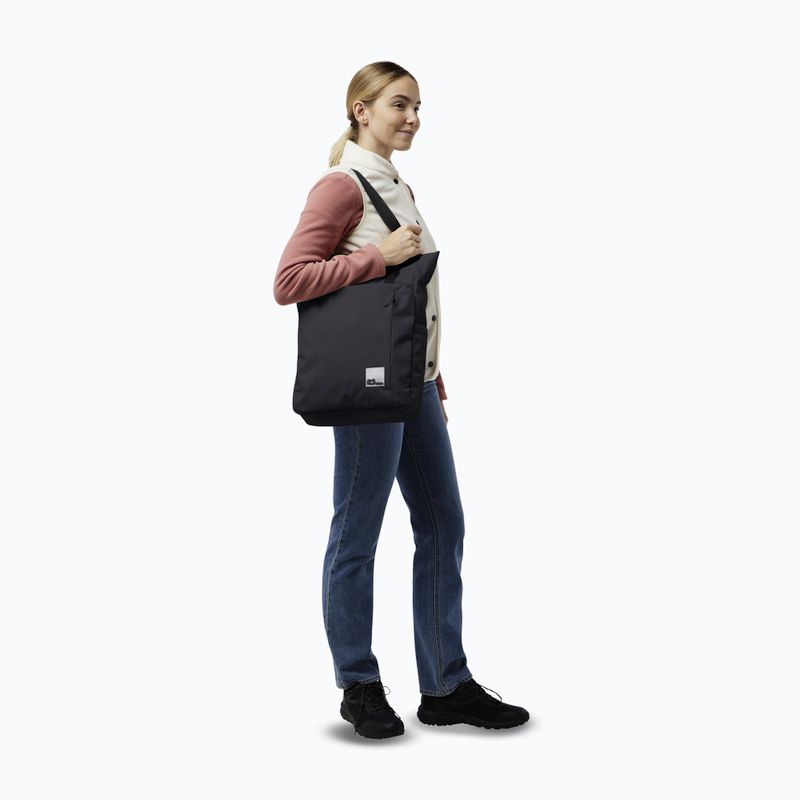 Jack Wolfskin Ebental 15 l városi hátizsák fekete 11