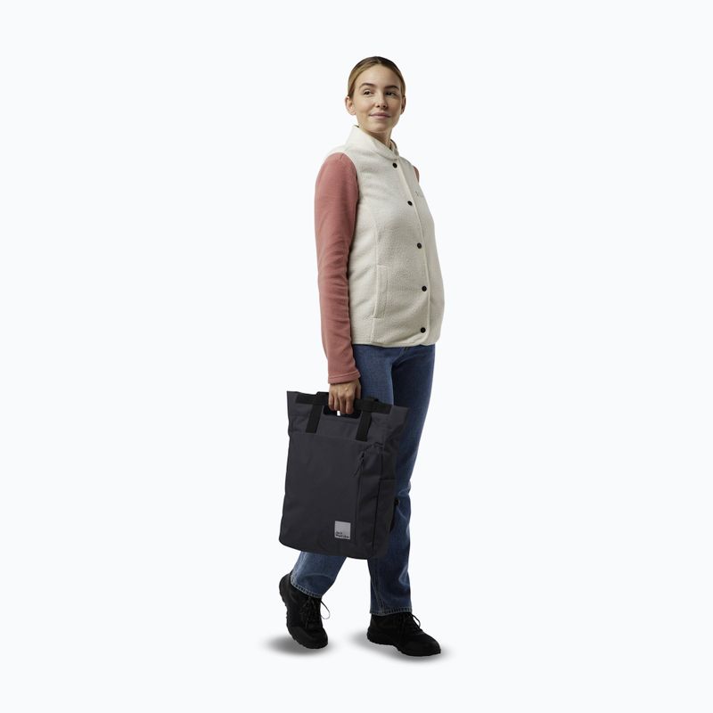 Jack Wolfskin Ebental 15 l városi hátizsák fekete 12