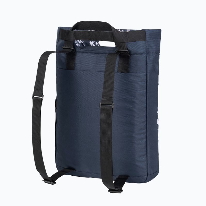 Jack Wolfskin Ebental 15 l levelek éjszakai kék városi hátizsák 3