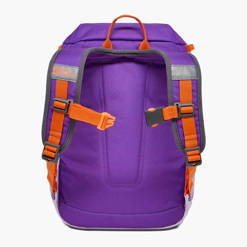 Jack Wolfskin Erlebnis 11 l tenger rózsaszínű gyerek hátizsák 2