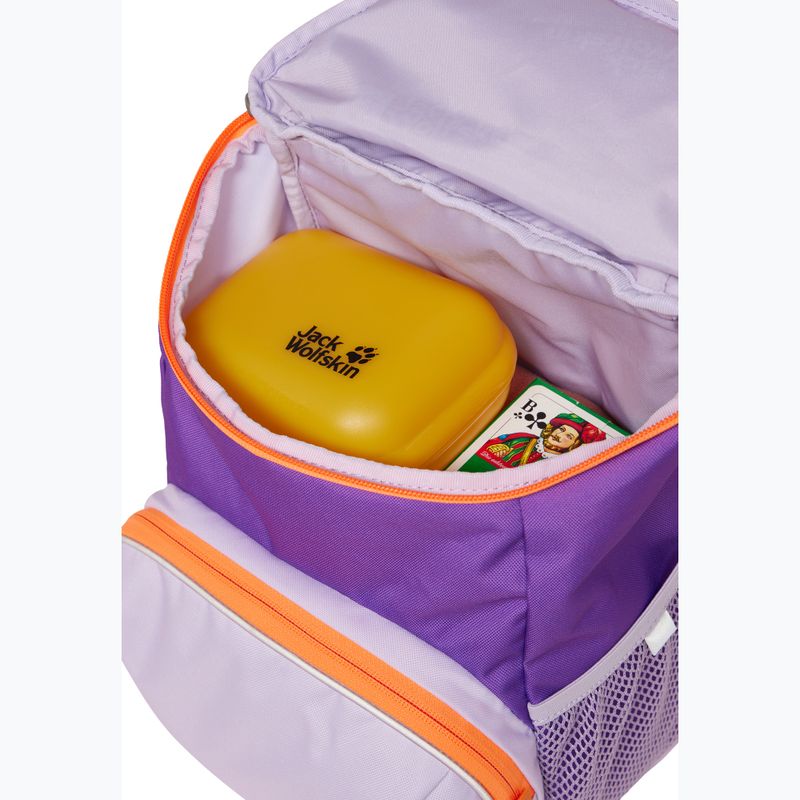 Jack Wolfskin Erlebnis 11 l tenger rózsaszínű gyerek hátizsák 7
