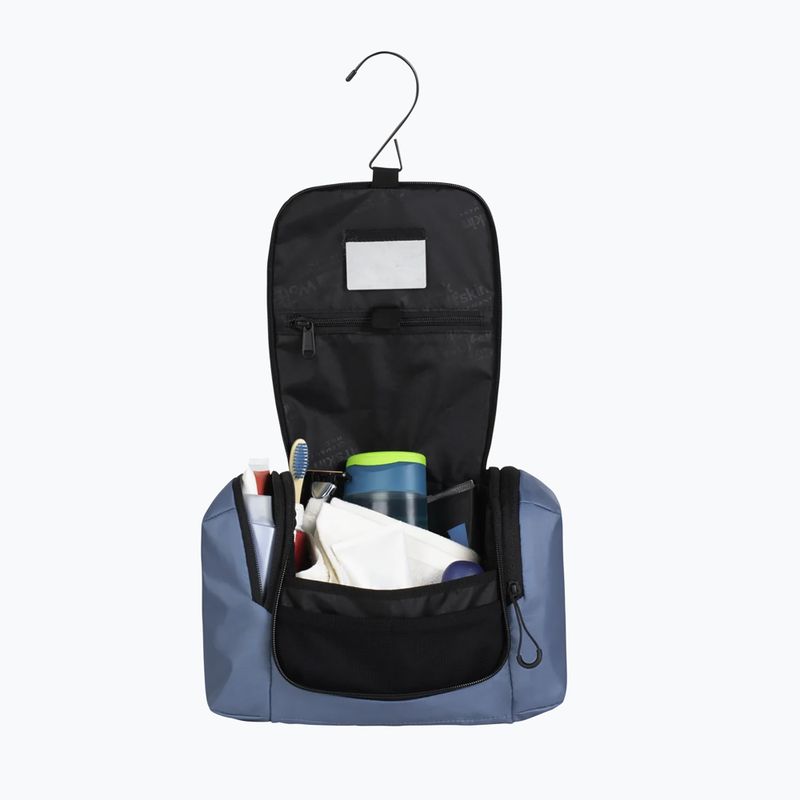 utazó kozmetikai táska Jack Wolfskin Wandermood Washbag elemental blue 3