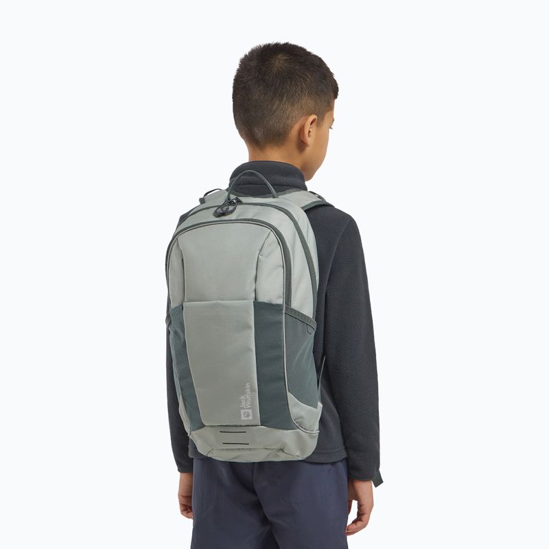 Jack Wolfskin Moab Trail 14 l menta levél gyermek túra hátizsák 8