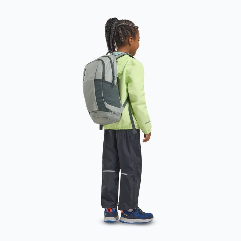 Jack Wolfskin Moab Trail 14 l menta levél gyermek túra hátizsák 11