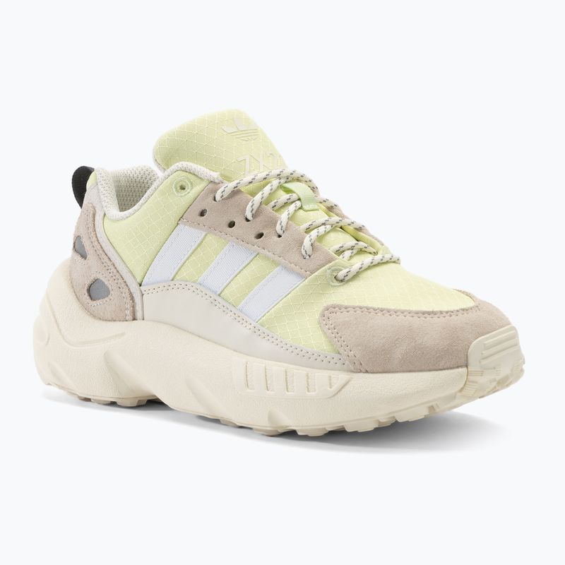 Gyermek cipő adidas ZX 22 felhő fehér/felhő fehér/almost lime