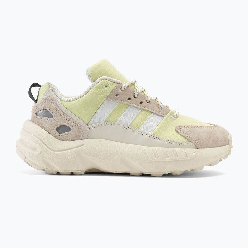 Gyermek cipő adidas ZX 22 felhő fehér/felhő fehér/almost lime 2