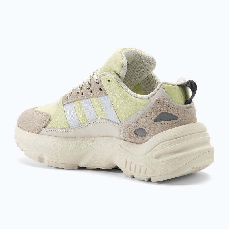 Gyermek cipő adidas ZX 22 felhő fehér/felhő fehér/almost lime 3