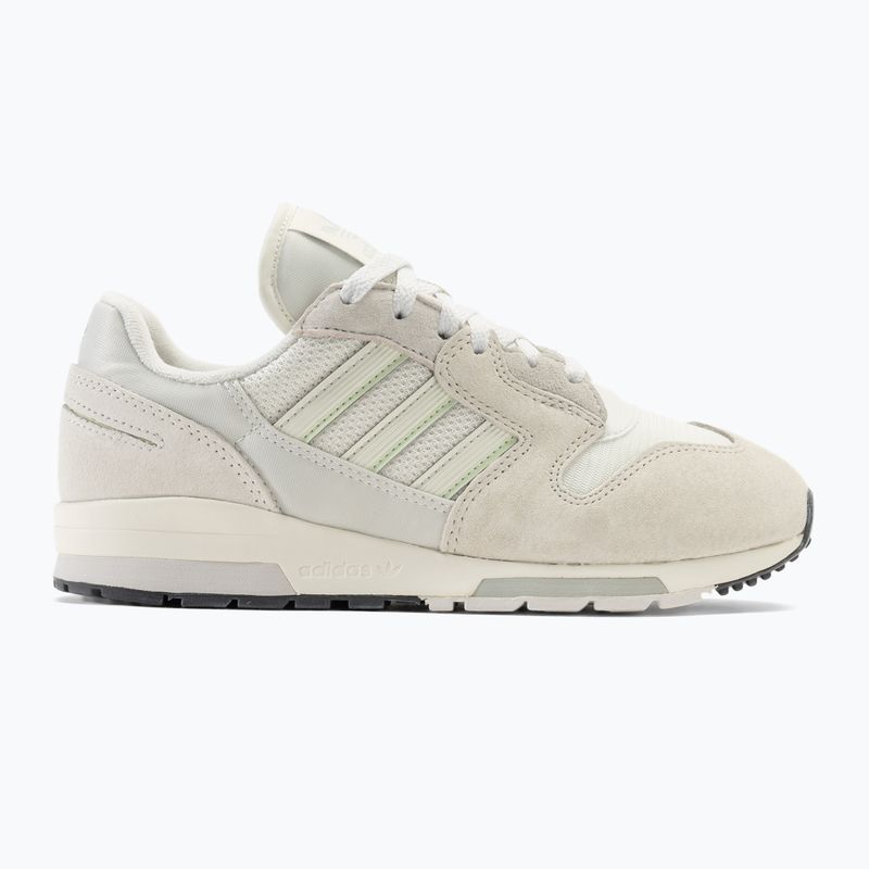 Férfi adidas ZX 420 hamu ezüst/fehér/fehér tint cipő 2