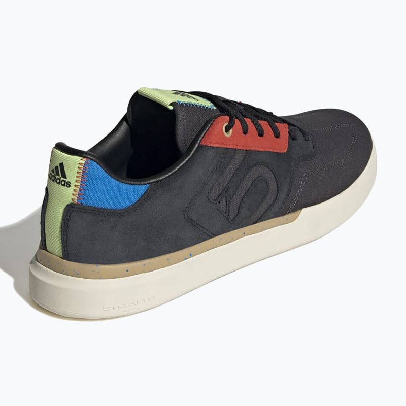 Férfi platform kerékpáros cipő adidas FIVE TEN Sleuth core black/carbon/wonder white 10
