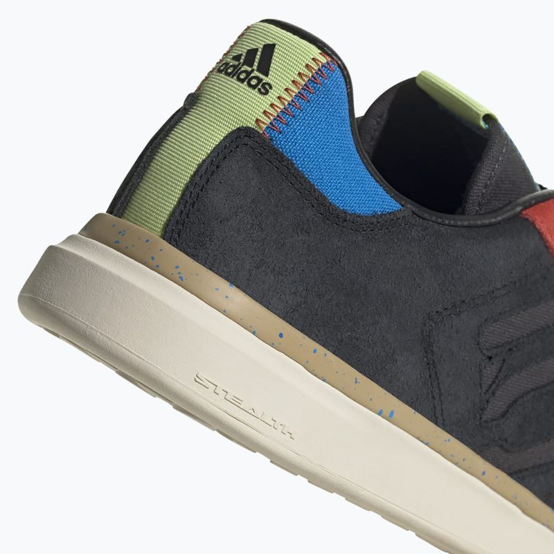 Férfi platform kerékpáros cipő adidas FIVE TEN Sleuth core black/carbon/wonder white 11