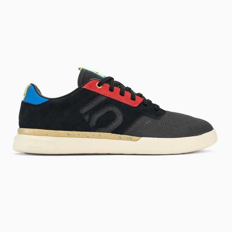 Férfi platform kerékpáros cipő adidas FIVE TEN Sleuth core black/carbon/wonder white 2