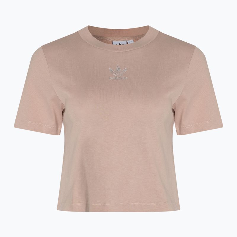 Női adidas 2000 Luxe Cropped Tee hamu gyöngyház póló