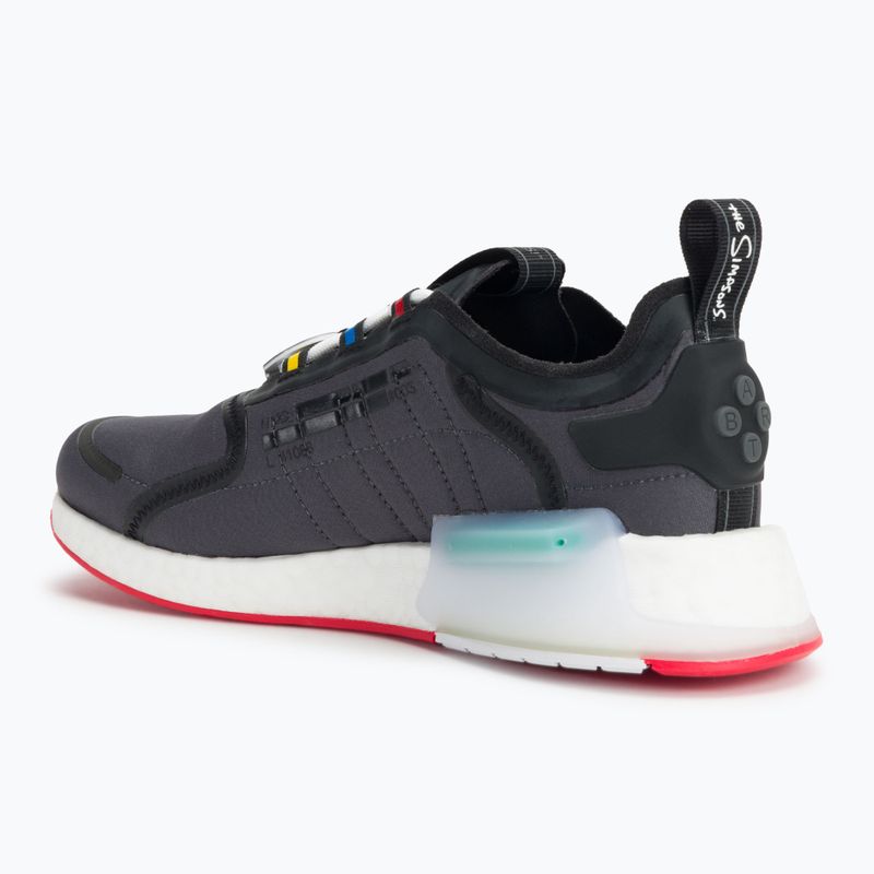 Gyermek cipő adidas NMD_V3 szürke hat/mag fekete/felhő fehér 3