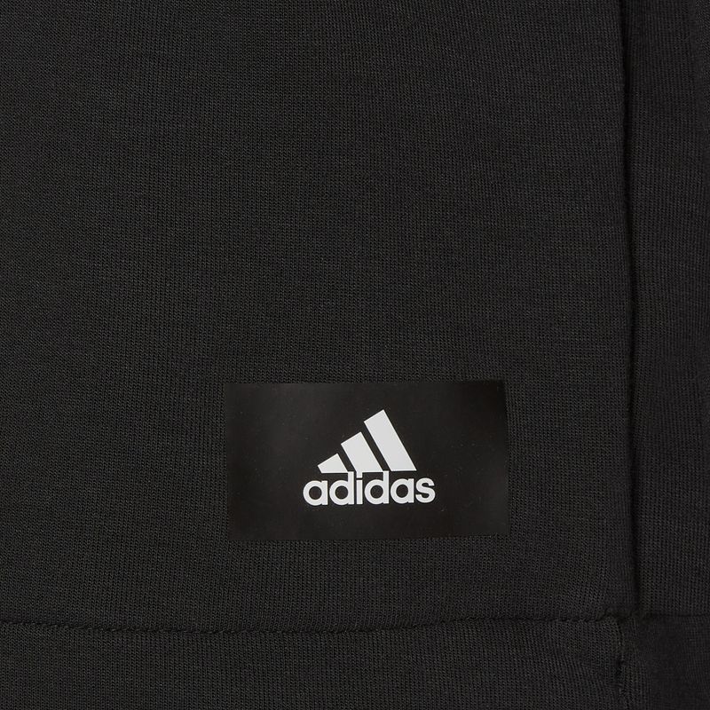 Női adidas Future Icons Badge Of Sport negyedcipzáras pulóver fekete 3