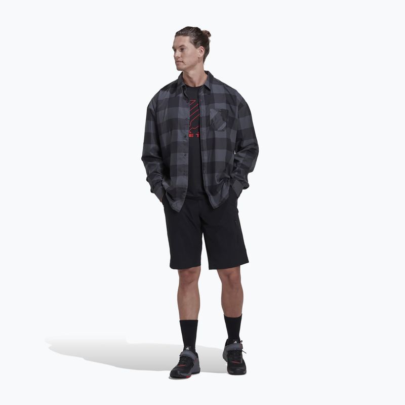 Kerékpáros felső adidas FIVE TEN Brand of the Brave Flannel grey six/black 4