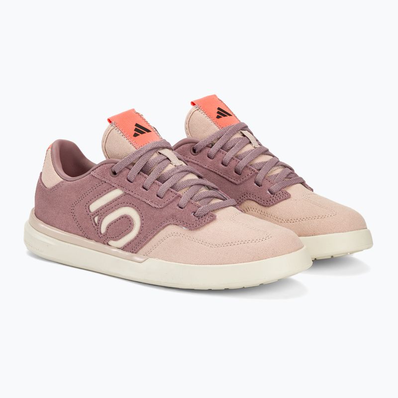 Női platform kerékpáros cipő adidas FIVE TEN Sleuth wonder oxide/wonder taupe/coral fusion 4