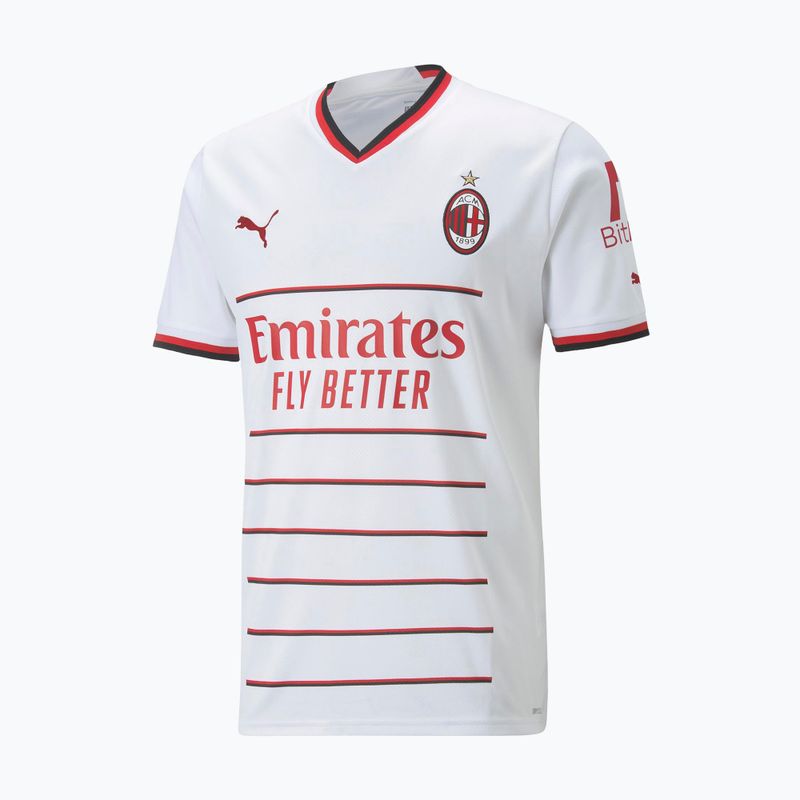 Férfi PUMA ACM Away Replica labdarúgó mez Fehér 765834 02