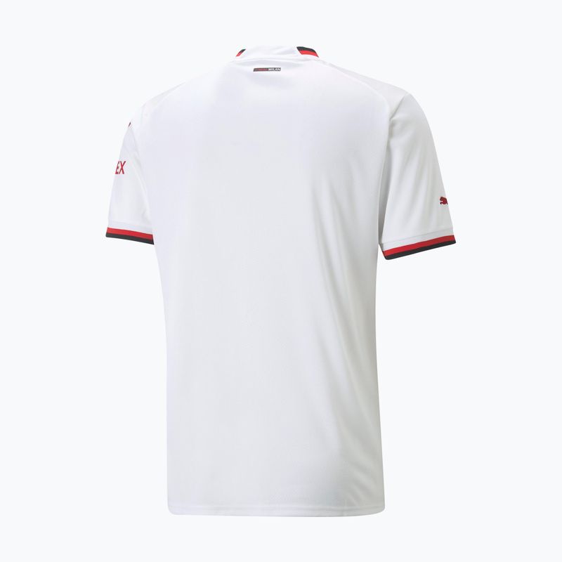 Férfi PUMA ACM Away Replica labdarúgó mez Fehér 765834 02 2