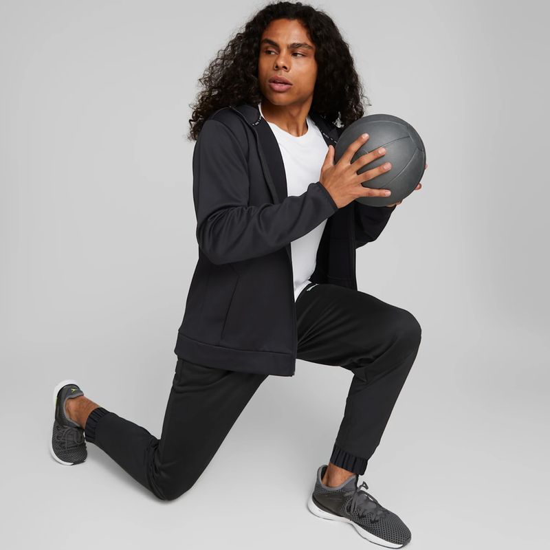 Férfi edzőnadrág PUMA Train All Day Pwr Fleece Jogger puma fekete puma fekete 5
