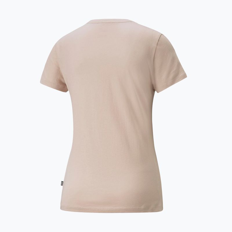 Női edzőpóló PUMA ESS Logo Tee rózsaszín 586775_47 6