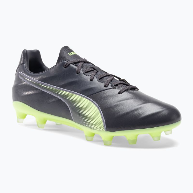 PUMA King Pro 21 FG férfi futballcipő fekete-zöld 106549 05