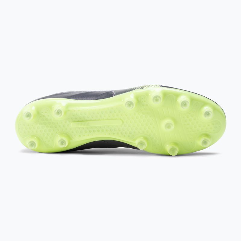 PUMA King Pro 21 FG férfi futballcipő fekete-zöld 106549 05 5