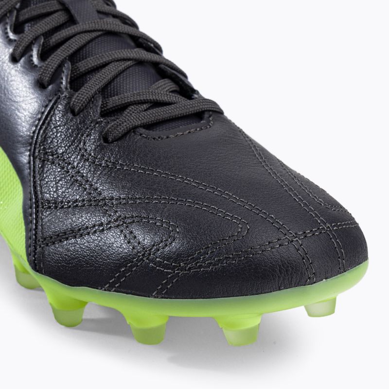 PUMA King Hero 21 FG férfi futballcipő fekete-zöld 106554 05 7