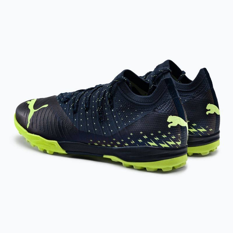 PUMA Future Z 1.4 Pro Cage férfi futballcipő fekete-zöld 106992 01 3