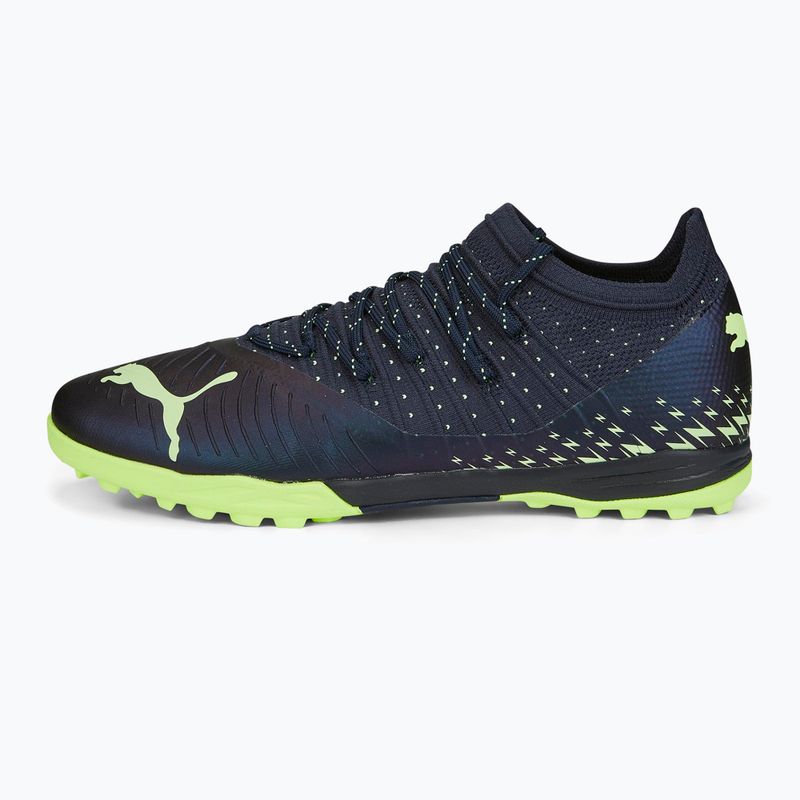 PUMA Future Z 1.4 Pro Cage férfi futballcipő fekete-zöld 106992 01 10