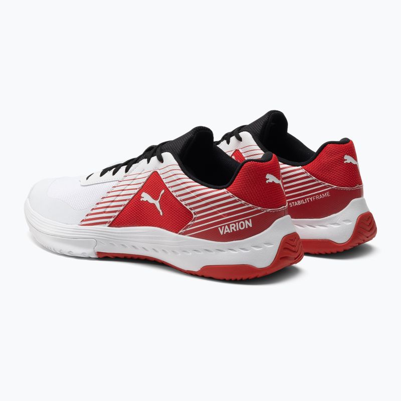 PUMA Varion fehér-piros röplabda cipő 10647207 3