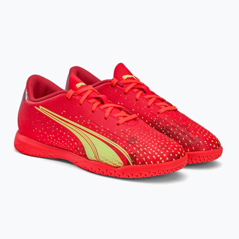 PUMA Ultra Play IT Jr gyermek focicipő narancssárga 106927 03 4