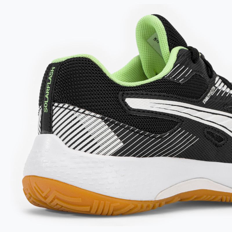PUMA Solarflash Jr II gyermek kézilabdacipő fekete 106883 01 8