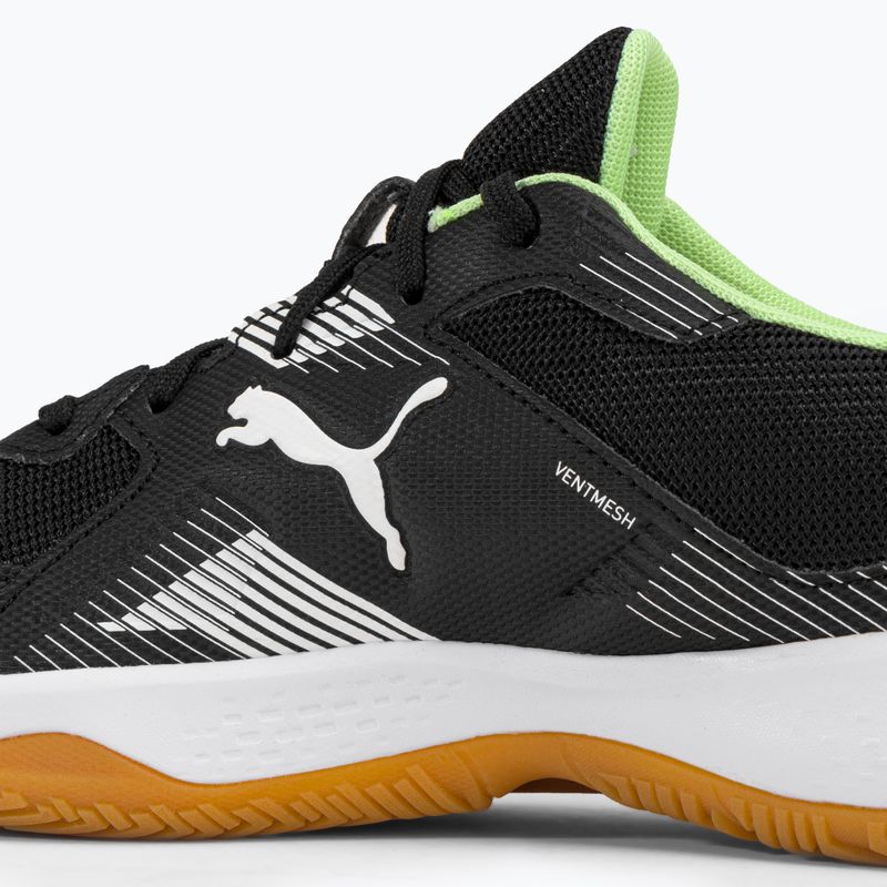 PUMA Solarflash Jr II gyermek kézilabdacipő fekete 106883 01 11