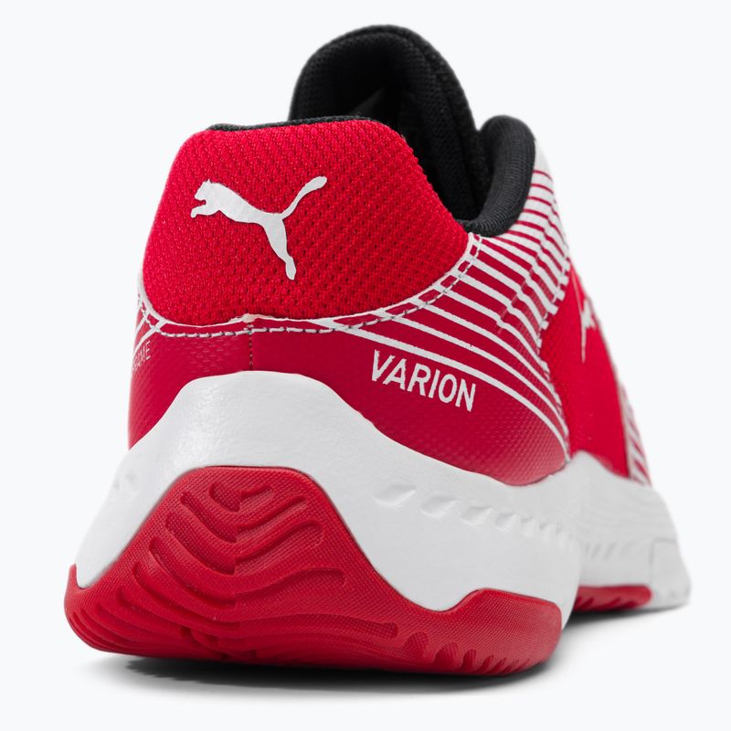 PUMA Varion Jr fehér-piros gyermek röplabda cipő 10658507 8