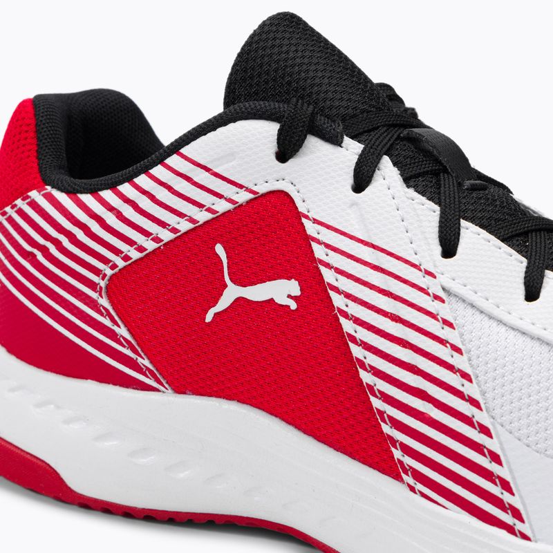 PUMA Varion Jr fehér-piros gyermek röplabda cipő 10658507 9
