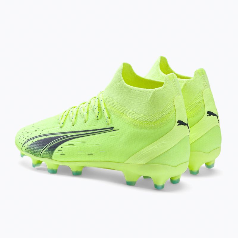 PUMA Ultra Pro FG/AG Jr gyermek futballcipő zöld 106918 01 3