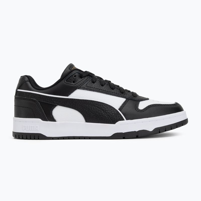 PUMA RBD Game Alacsony cipő puma fekete / puma fehér / puma team gold 2