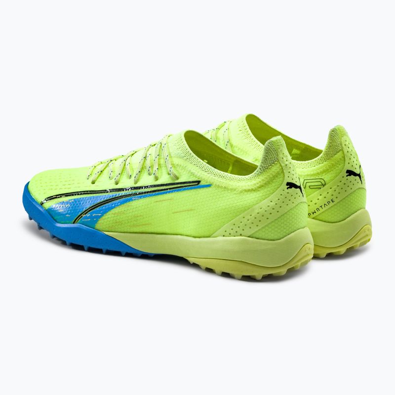 Férfi PUMA Ultra Ultimate Cage labdarúgócipő zöld 106893 01 3