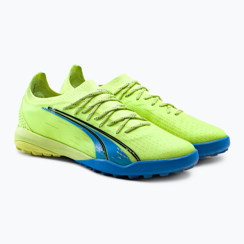 Férfi PUMA Ultra Ultimate Cage labdarúgócipő zöld 106893 01 5