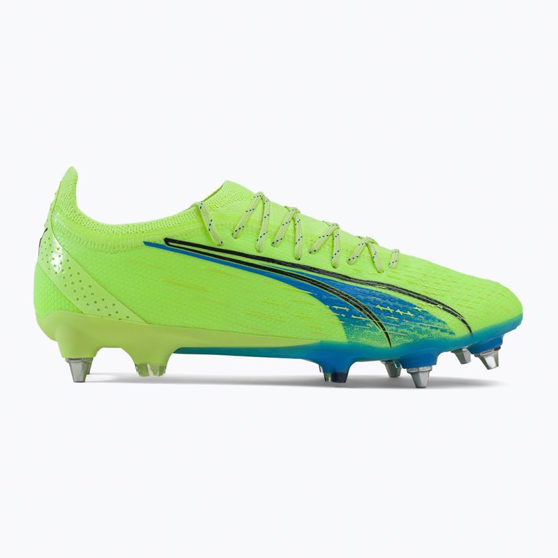 Férfi PUMA Ultra Ultimate MXSG labdarúgócipő zöld 106895 01 2