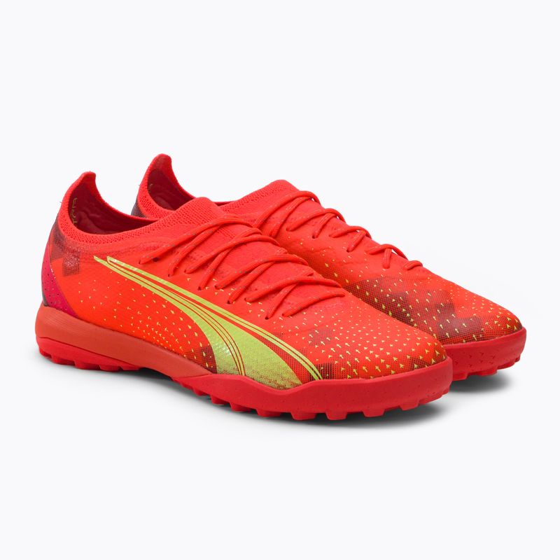 PUMA férfi futballcipő Ultra Ultimate Cage narancssárga 106893 03 4