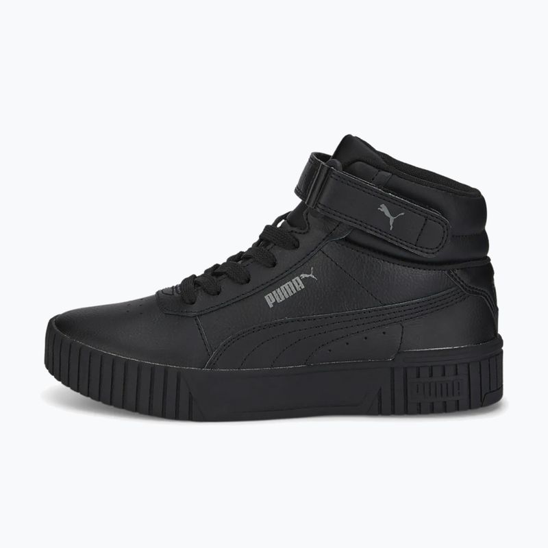 Gyerek cipő PUMA Carina 2.0 Mid Jr puma black/puma black/dark shadow 9