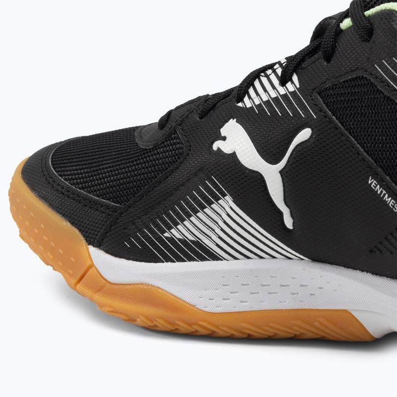 PUMA Solarflash II fekete-fehér röplabda cipő 10688201 8