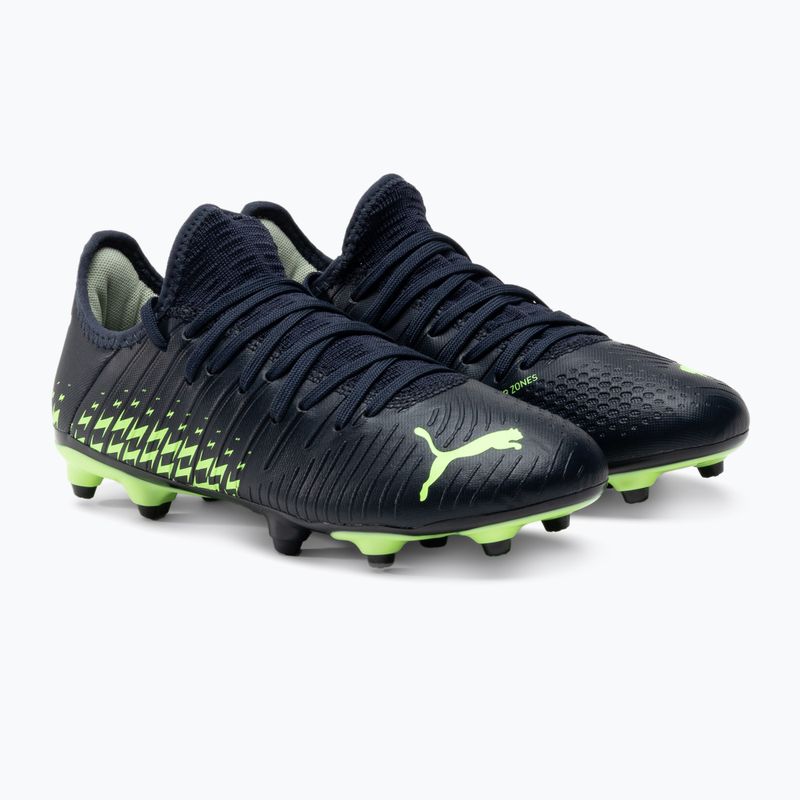PUMA Future Z 4.4 FG/AG Jr gyermek futballcipő fekete-zöld 107014 01 4