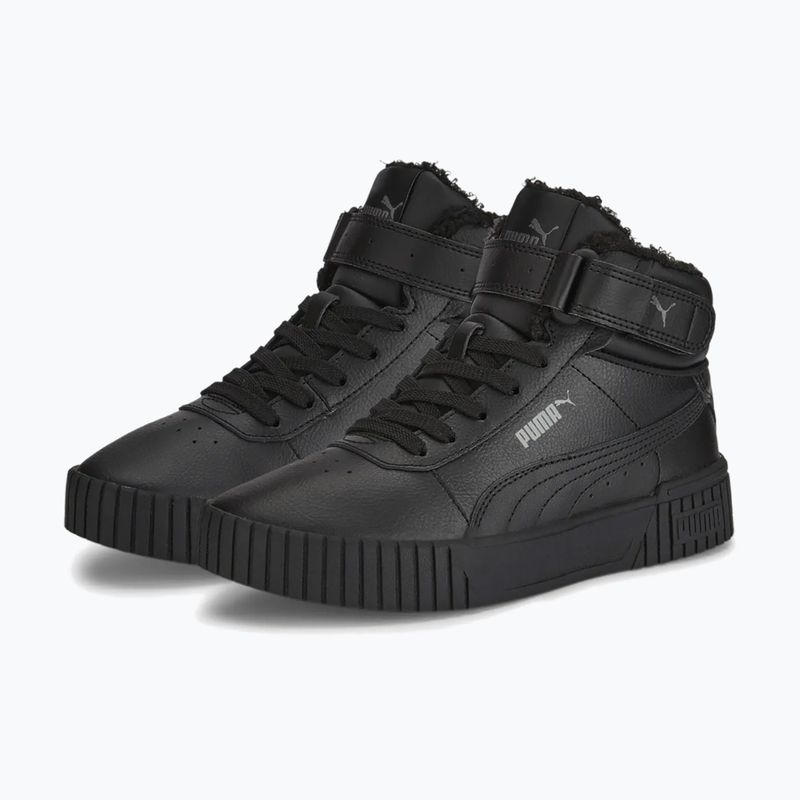 Gyerek cipő PUMA Carina 2.0 Mid Winter Jr puma black/puma black/dark shadow 8