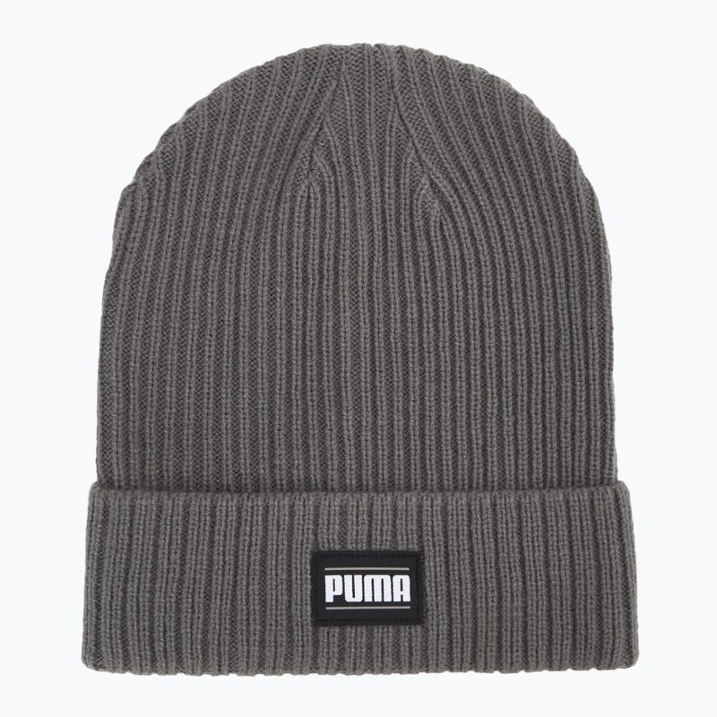 Téli sapka PUMA Ribbed Classic Cuff smoked pearl