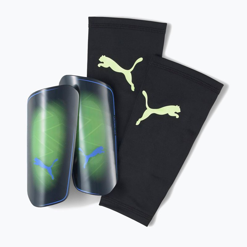 PUMA Ultra Light Sleeve sípcsontvédő zöld/fekete 03083210 5